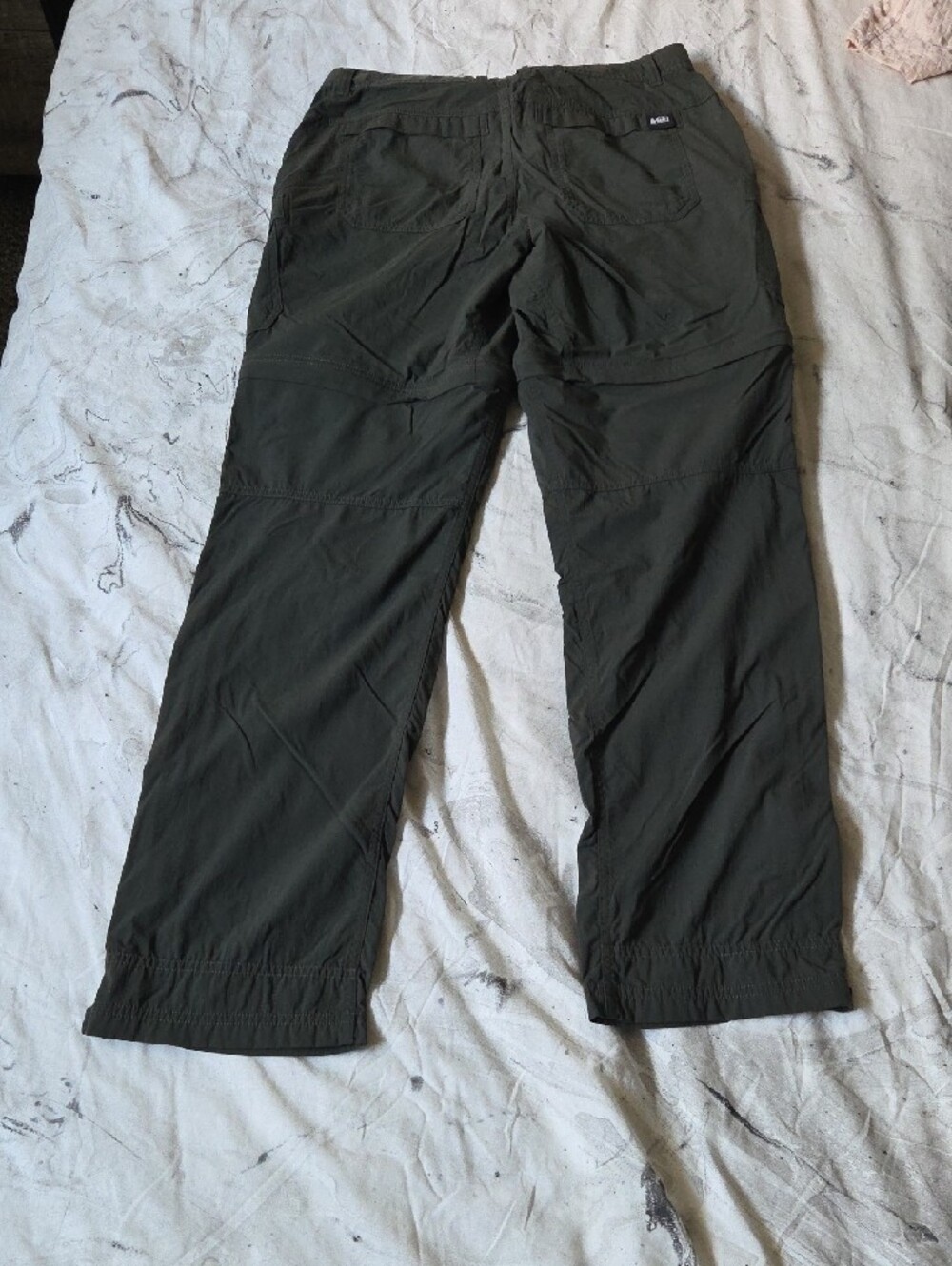 REI Women's Zip-Off Cargo Pants — Olive Green - Picture 6 of 6